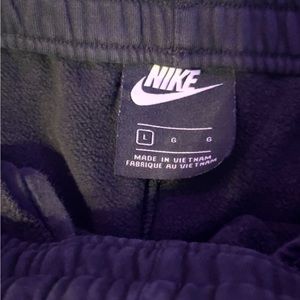 Kids nike large black sweatpants
